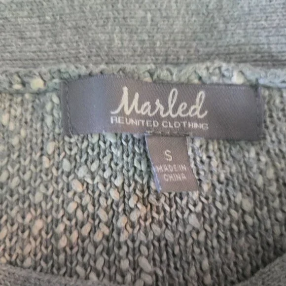 Marled by Reunited Clothing Knit Star Sweater - Picture 4 of 4